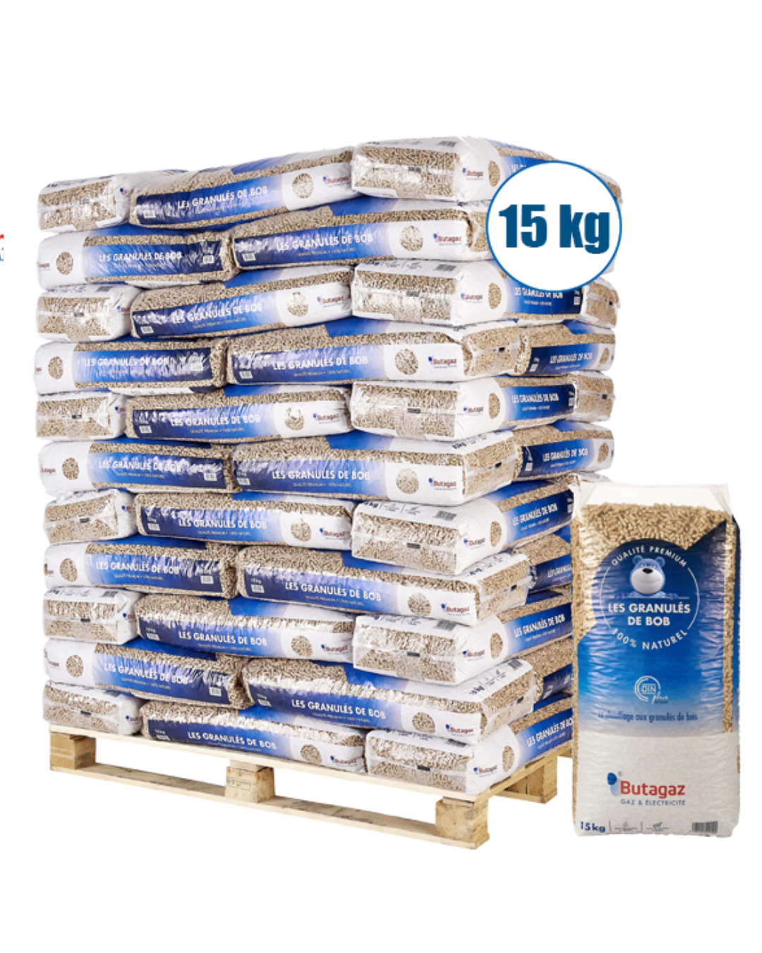 Les Granulés de BOB - palette de 66 sacs